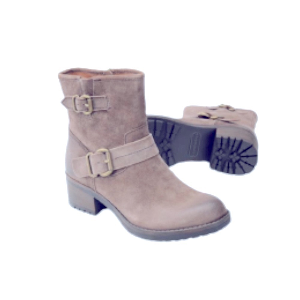 Comfortiva Women’s Barron Taupe Suede Boots Size 6.5